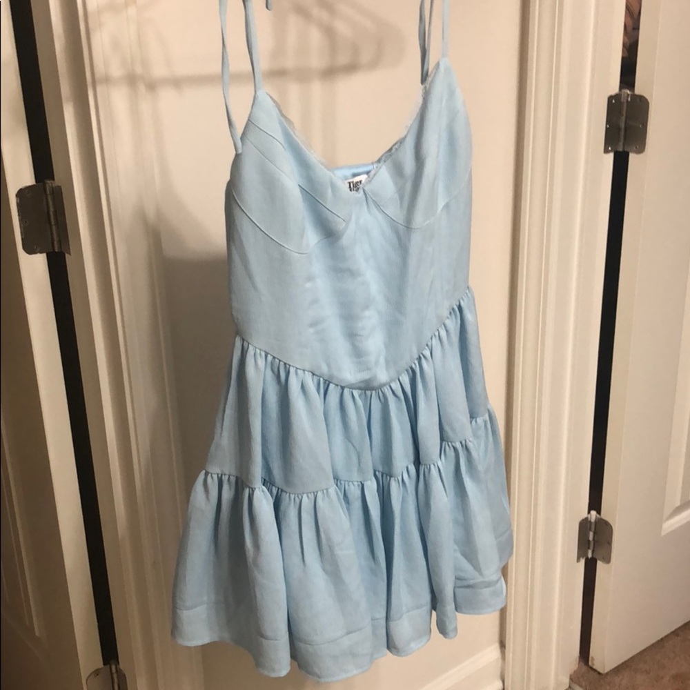 Light Blue Tiger Mist Dress
